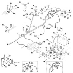 Viking MT4097.1 SX - Electric Equipment - Parts Diagram