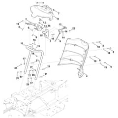Viking MT4112.1 S - Dashboard - Parts Diagram