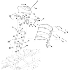 Viking MT4112.1 SZ - Dashboard - Parts Diagram