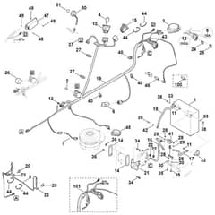 Viking MT4112.1 SZ - Electric Equipment - Parts Diagram