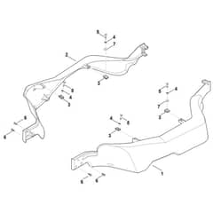 Viking MT5097.0 C - Protective Cover, Mowing Deck - Parts Diagram