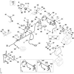 Viking MT5097.1 C - Electric Equipment - Parts Diagram