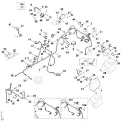 Viking MT5097.1 - Electric Equipment - Parts Diagram