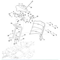Viking MT5112.1 Z - Dashboard - Parts Diagram