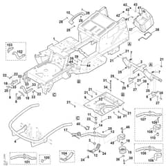 Viking MT5112.1 Z - Frame - Parts Diagram