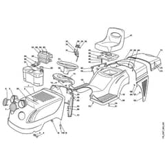 Viking MT580 - Body - Parts Diagram
