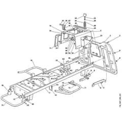 Viking MT580 - Frame - Parts Diagram
