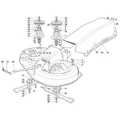 Viking MT585 - Mowing Deck 2 - Parts Diagram