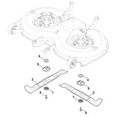 Viking MT6112.1 C - Blade - Parts Diagram
