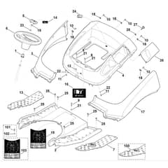 Viking MT6112.1 C - Cover - Parts Diagram