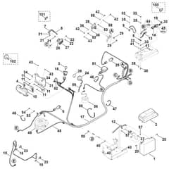Viking MT6127.0 ZL - Electric Equipment - Parts Diagram