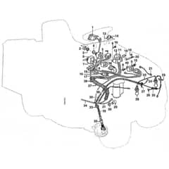 Viking MT640 (1997) - Electric Equipment - 1 - Parts Diagram