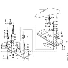 Viking MT640 (1997) - Mowing Deck - 2 - Parts Diagram