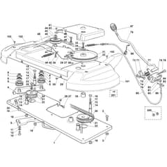 Viking MT745 - Mowing Deck - Parts Diagram