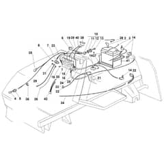Viking MT780 (1999) - Electric Equipment - Parts Diagram