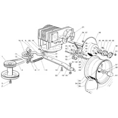 Viking MT780 (1999) - Gear Head - Parts Diagram