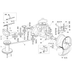 Viking MT780 - Gear Head - Parts Diagram