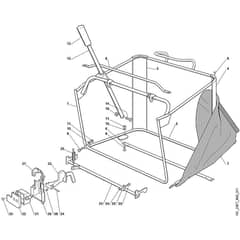 Viking MT780 - Grass Catcher Bag - Parts Diagram