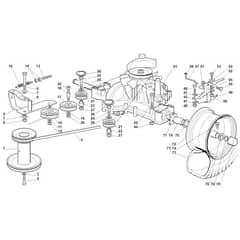 Viking MT785 - Gear Head - Parts Diagram