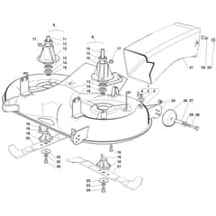 Viking MT785 S - Mowing Deck - 2 - Parts Diagram