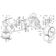 Viking MT795 - Gear Head - Parts Diagram
