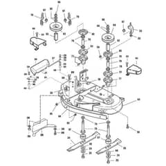 Viking MT820 - Mowing Deck - Parts Diagram