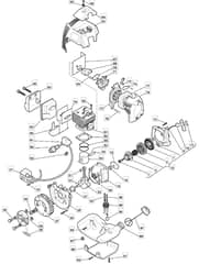 MT 2801 J - 2016 - 280110103/M12 - Mountfield Trimmer Engine Diagram