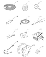 MTF 1100 S - 2018-2019 - 2R2002053/MTF - Mountfield Robot Mower Accessories Diagram