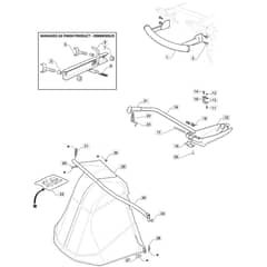 MTF 1430 HD - 2019-2022 - 2T2110283/MTF - Mountfield Ride On Mower Options Diagram