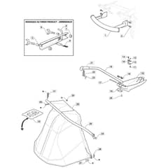 MTF 1430 HD - 2022-2023 - 2T2110483/MTF - Mountfield Ride On Mower Options Diagram