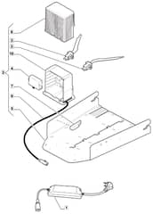 MTF 500 - 2018-2019 - 2R2001603/MTF - Mountfield Robot Mower Recharging Base Diagram