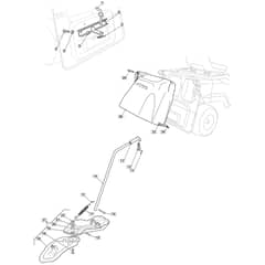 MTF 66MQ - 2021-2023 - 2T0050483/CAS - Mountfield Ride On Mower Options Diagram