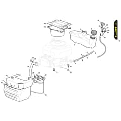 MTF 84 H - 2021 - 2T2100203/CAS - Mountfield Ride On Mower B&S Engine Diagram