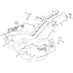 MTF 84 H - 2022-2023 - 2T2100403/CAS - Mountfield Ride On Mower Guards Diagram