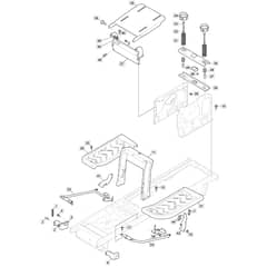 MTF 84 M - 2021-2022 - 2T2000203/CAS - Mountfield Ride On Mower Frame Diagram