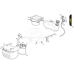 MTF 98HB - 2023 - 2T2620203/CAS - Mountfield Ride On Mower B&S Engine Diagram