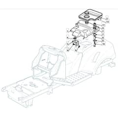 MTPH 14_92 H - 2008 - 299964433/MF8 - Mountfield Ride On Mower Fuel Tank Diagram