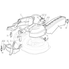 MTPH 14_92 H - 2008 - 299964433/MF8 - Mountfield Ride On Mower Guards Diagram