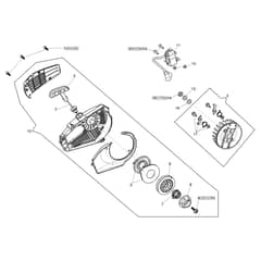 MTT 2500 - Efco Chainsaw Ignition system Diagram