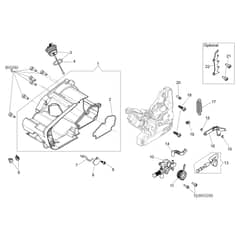 MTT 3600 - Efco Chainsaw Crankcase Diagram
