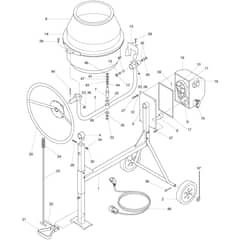 Belle MU-50B - Main Assembly