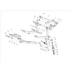 MULCHER 92 PRO 2WD - 2025 - Bertolini Ride On Mower Cutting Plate Lifting Diagram