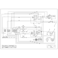 MULCHER 92 PRO 4WD KW - 2025 - Bertolini Ride On Mower Electrical diagram Diagram