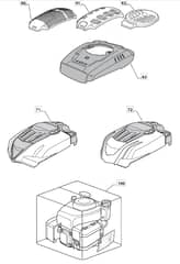 MULCHER INOX 504 PD - 2010 - 291562043/UM9 - Mountfield Rotary Mower WBE0701 Cover Diagram
