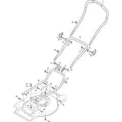 MULTICLIP 47 DAE - 2020 - 298472078/ST1 - Stiga Rotary Mower Handle Diagram