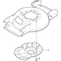 MULTICLIP 47 S - 2019-2025 - 298472048/ST1 - Stiga Rotary Mower Protection Belt Diagram