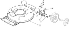 MULTICLIP 503 - 2007 - 291501043/MO7 - Mountfield Rotary Mower Deck Diagram