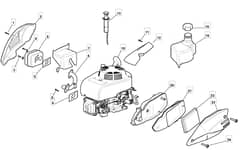 MULTICLIP 504 PDQ 4S - 2008 - 291553043/UM8 - Mountfield Rotary Mower Engine Diagram