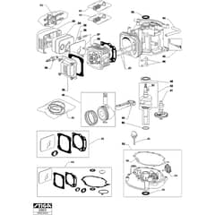 MULTICLIP 50 - 2009-2013 - 291501044/ST9 - Stiga Rotary Mower Engine ST 02 Diagram