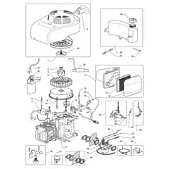 MULTICLIP 50 4SE RENTAL - 2009-2011 - 291503541/ST9 - Stiga Rotary Mower Engine ST 01 Diagram